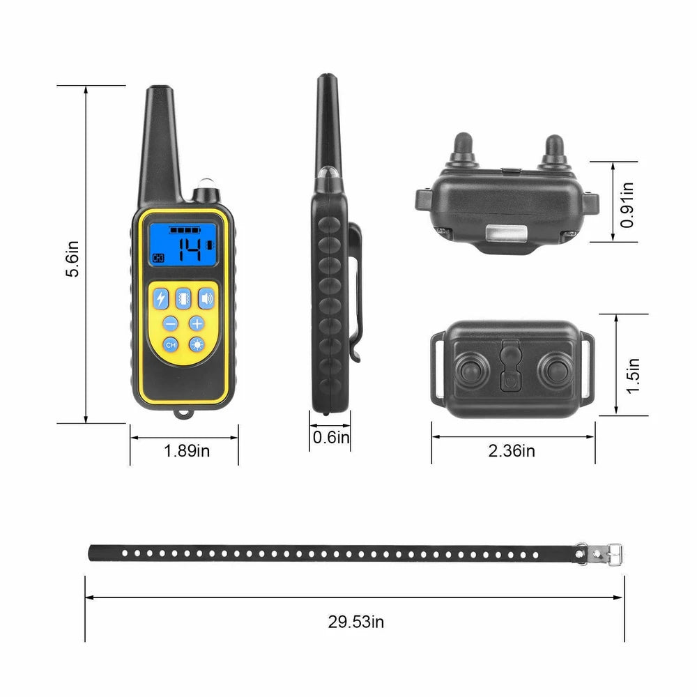 Dual Dog Training Collar Set