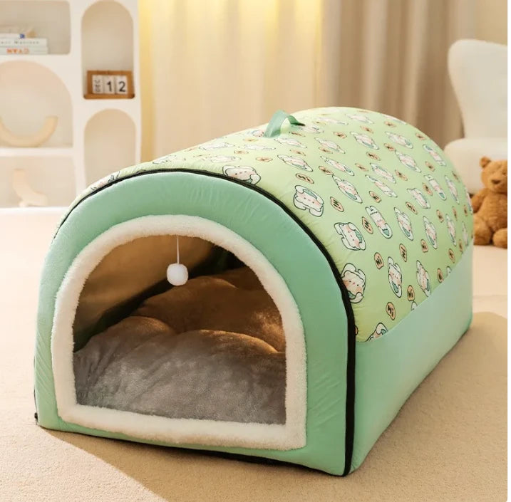 CozyPaws Plush Dog Bed