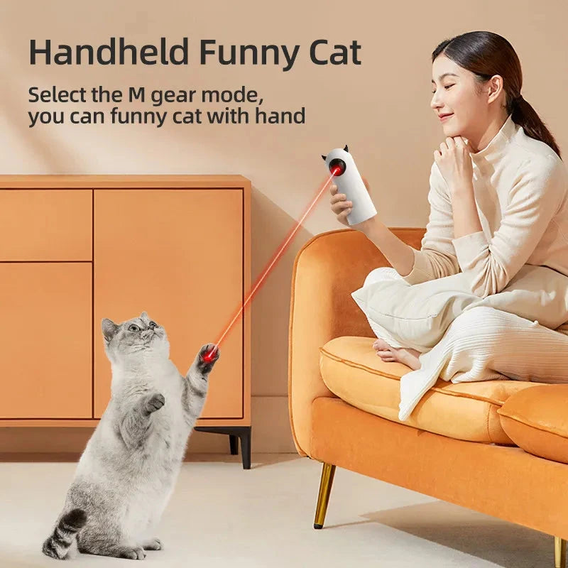 Electric Automatic Infrared Cat Toy