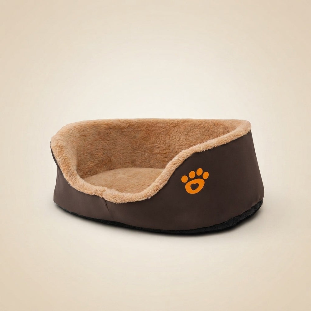 Round Wool Pet Sofa
