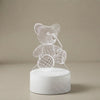 3D Lamp Acrylic USB LED Night Lights Neon Sign Lamp Xmas Christmas Decorations For Home Bedroom Birthday Decor Valentines Day Gifts