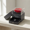 WILDLOVE Preserved Real Rose with I Love You Necklace