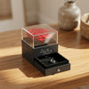 WILDLOVE Preserved Real Rose with I Love You Necklace